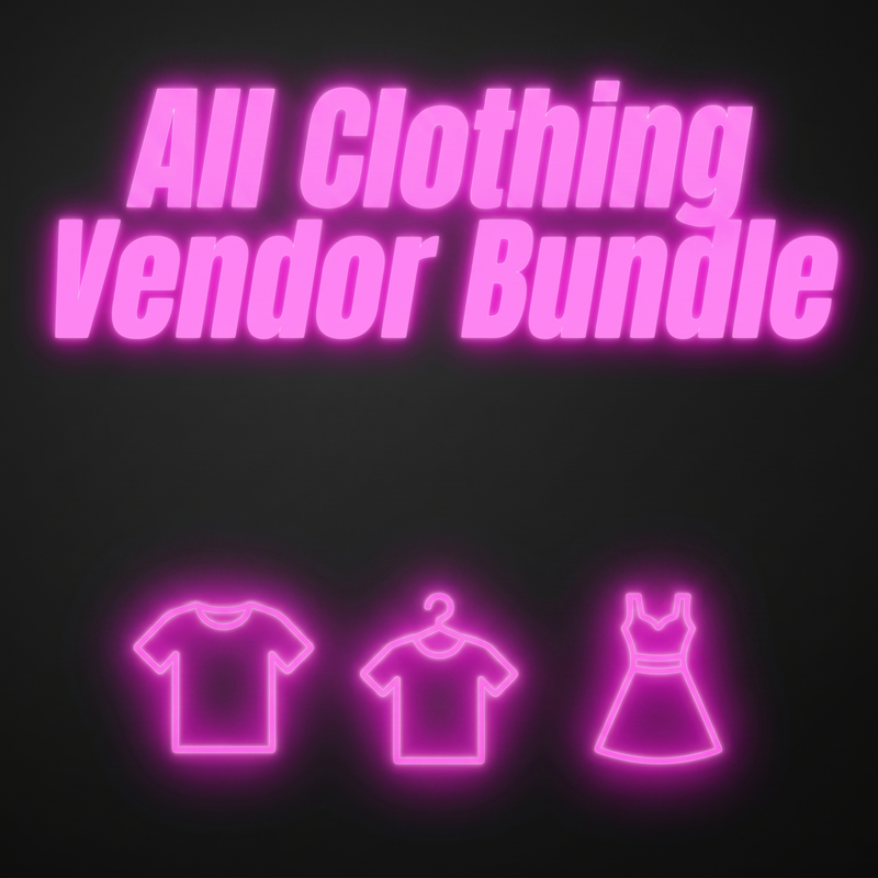 All Clothing Vendor Bundle