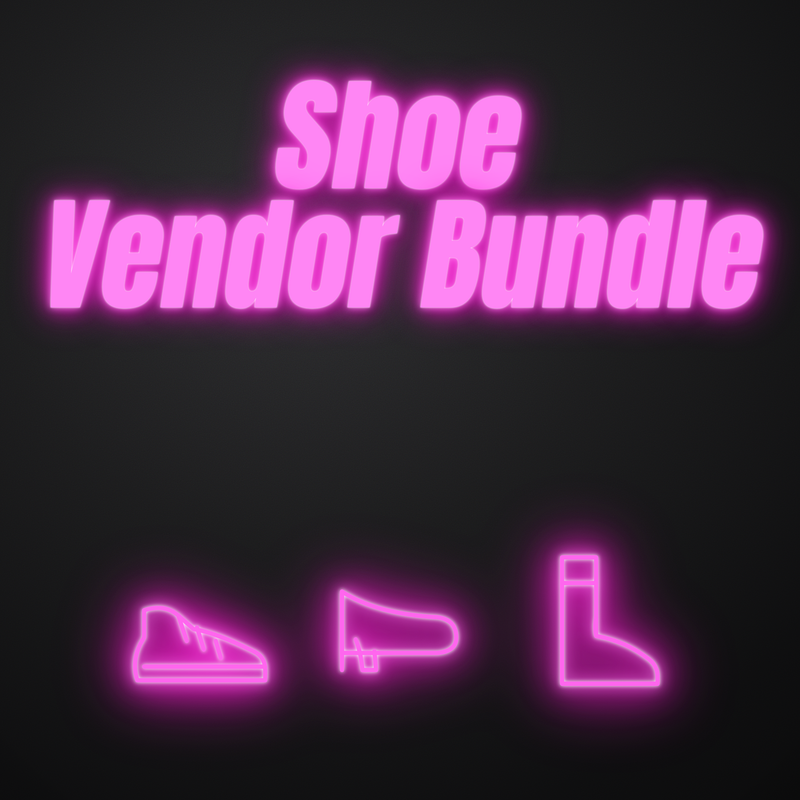 Shoe Vendor Bundle